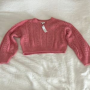 Topshop Knitted Cable Sweater